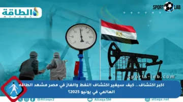 أكبر اكتشاف.. كيف سيغير اكتشاف النفط والغاز في مصر مشهد الطاقة العالمي في يونيو 2025؟